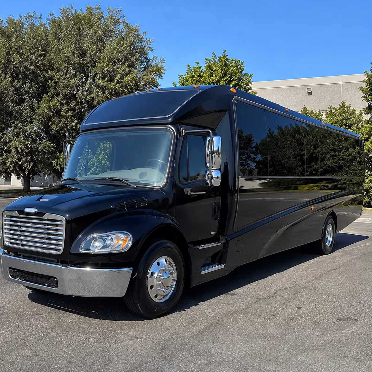 Virginia Beach Airport Shuttle & Transportation party bus exterior