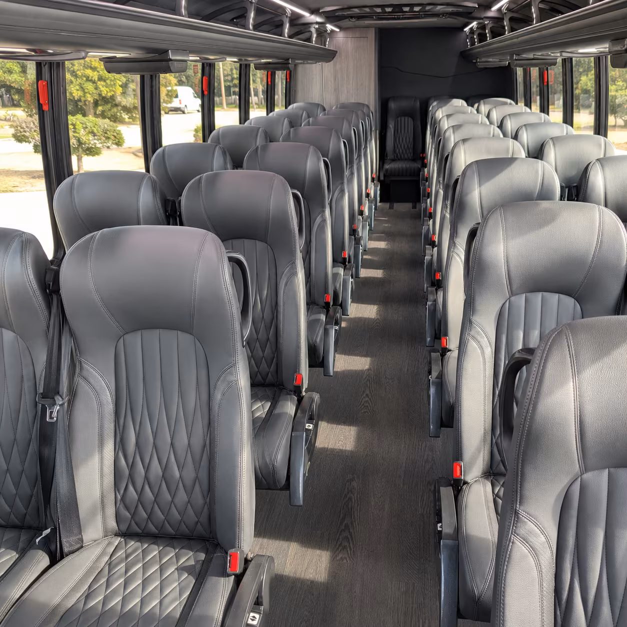Virginia Beach Airport Shuttle & Transportation party bus exterior