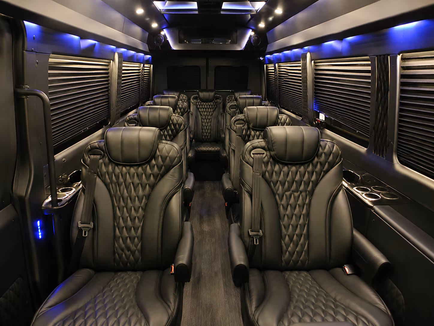 Virginia Beach Airport Shuttle & Transportation party bus exterior