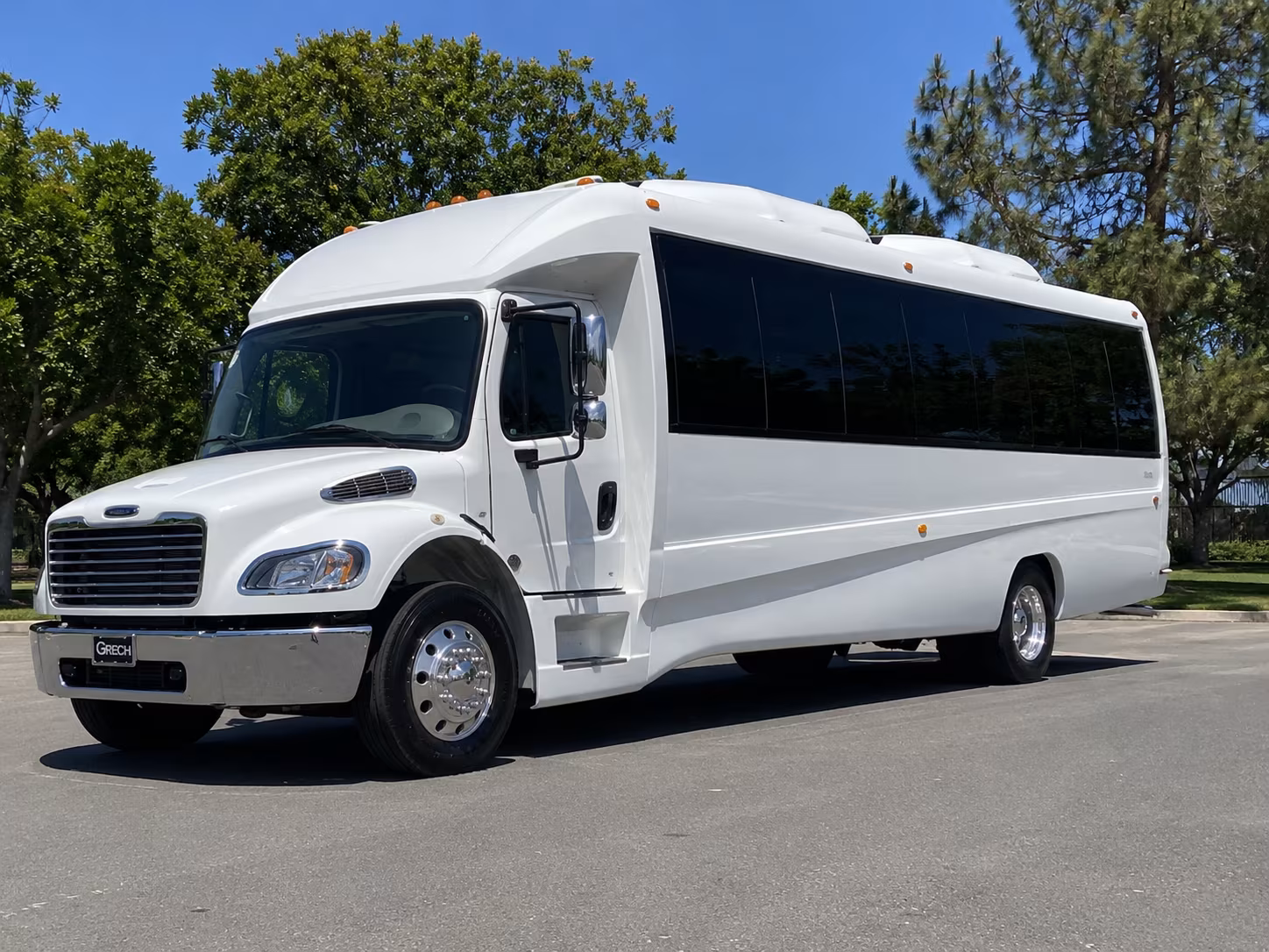 Virginia Beach Concert & Music Festival Transportation party bus exterior