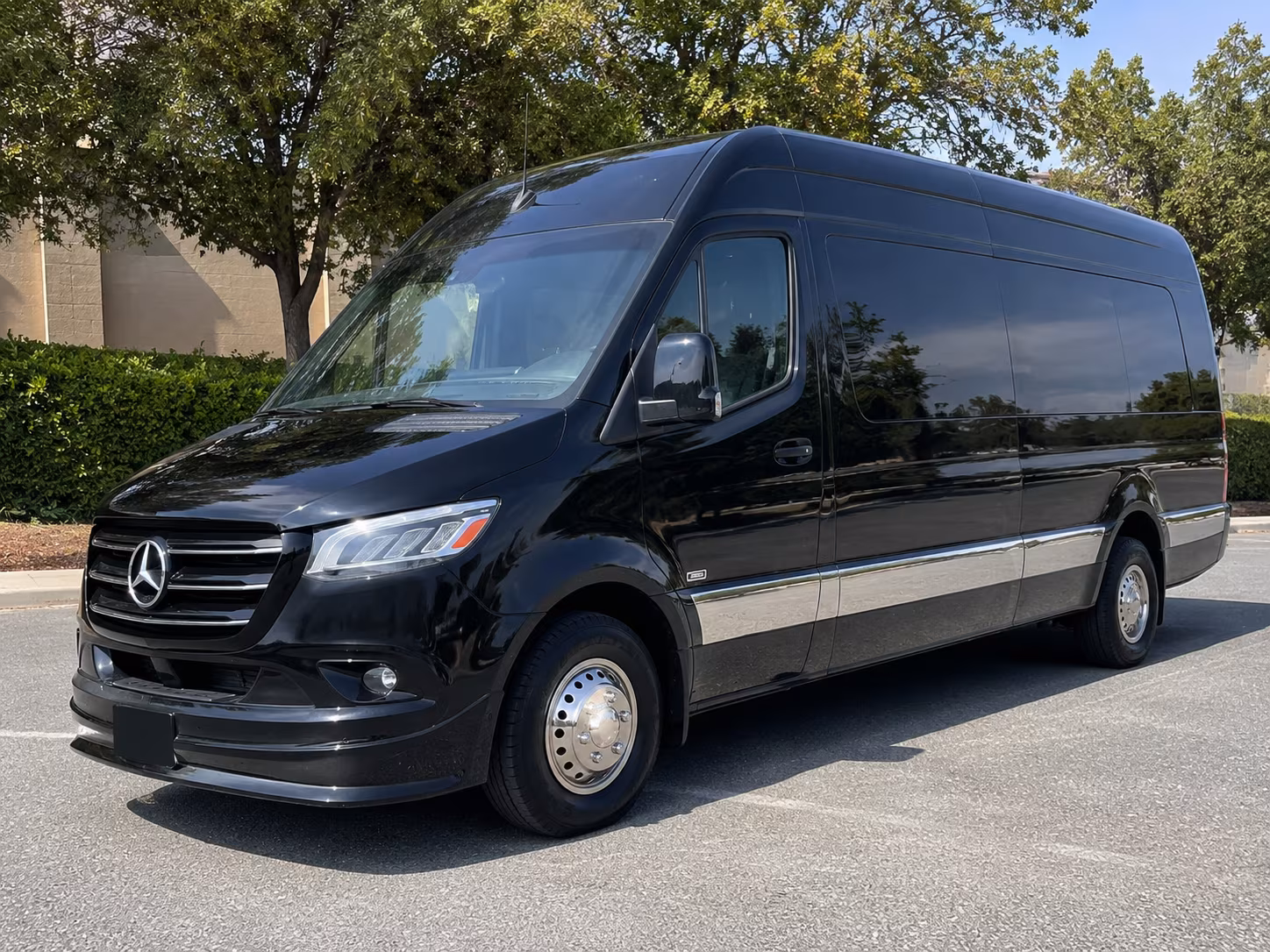 Virginia Beach Corporate Transportation party bus interior