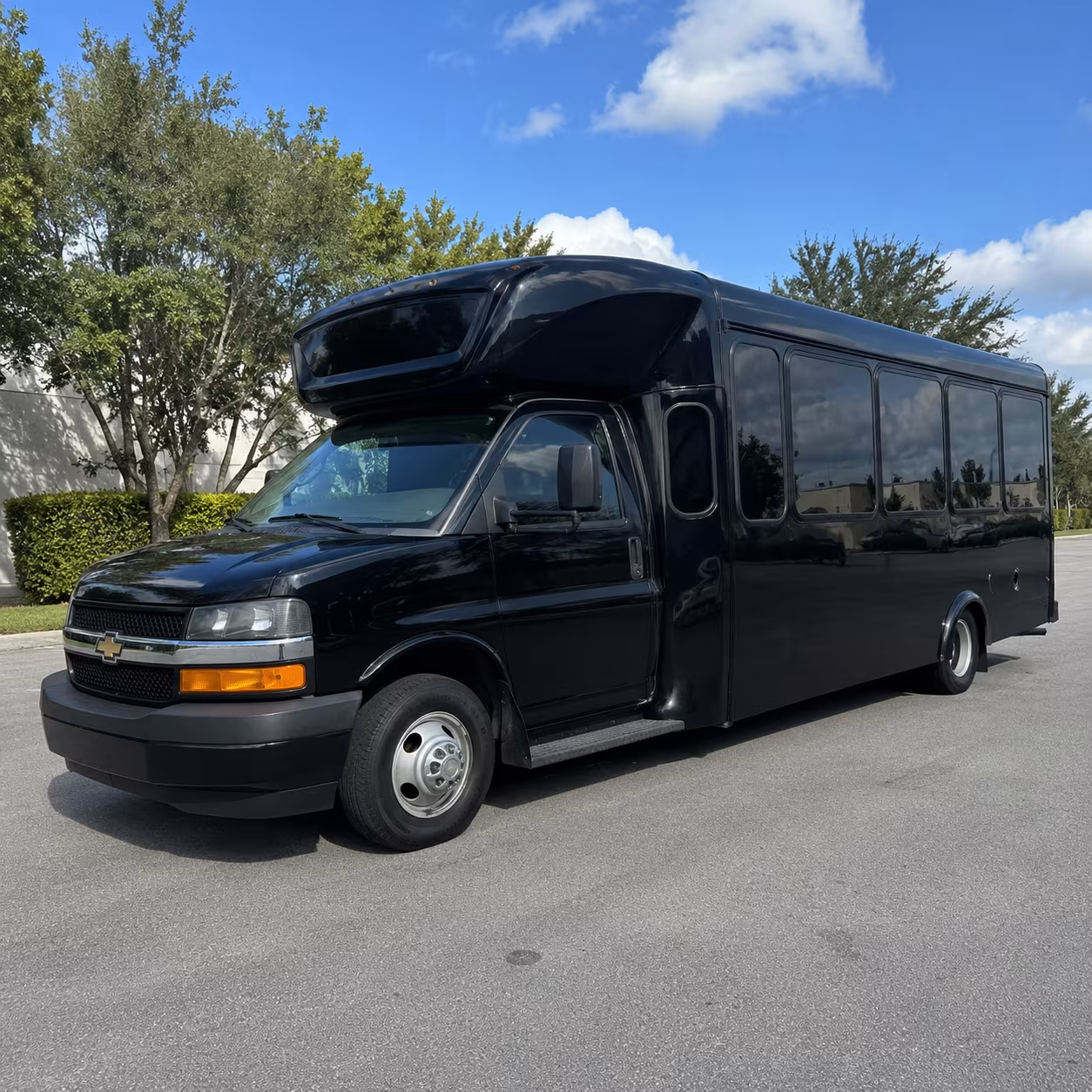 Virginia Beach Private Event Transportation party bus interior