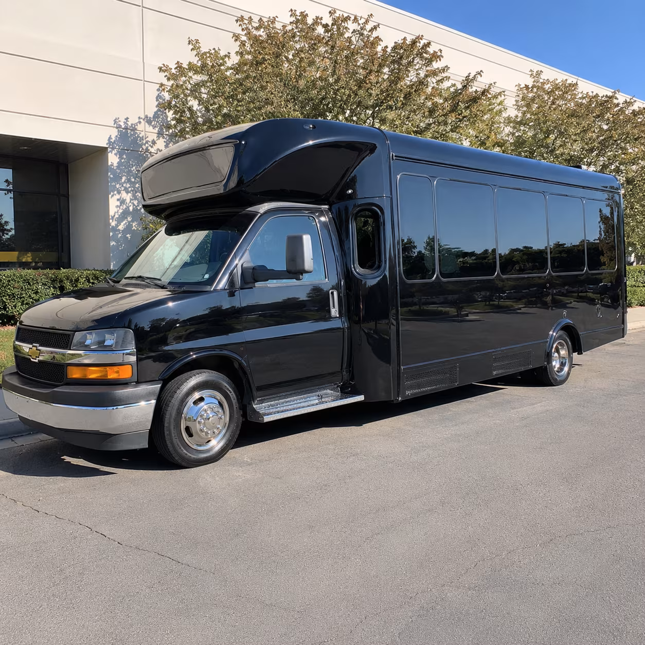 Virginia Beach Private Event Transportation party bus exterior