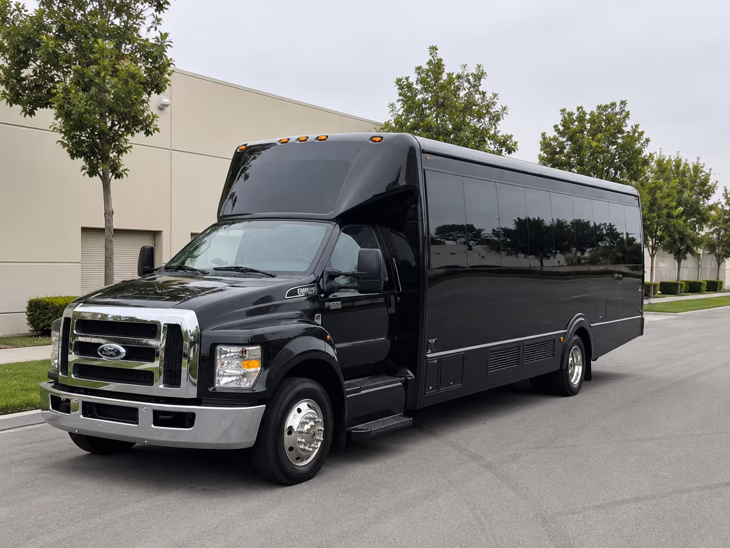 Virginia Beach Prom & Homecoming Transportation party bus exterior