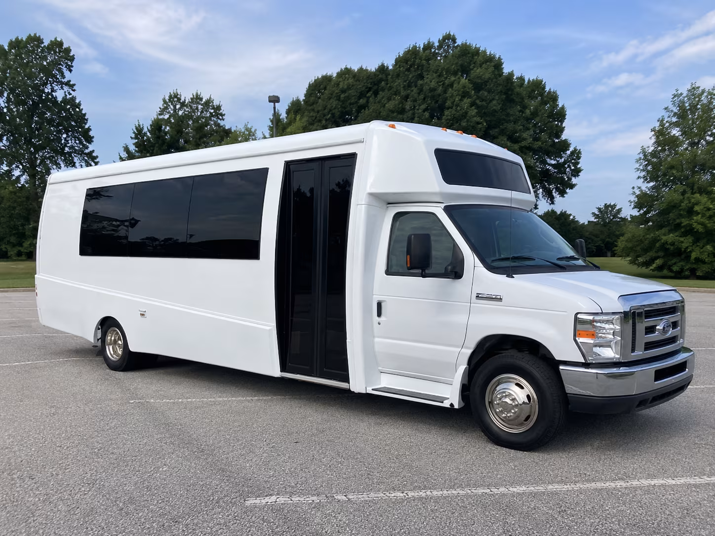 Virginia Beach Prom & Homecoming Transportation party bus exterior