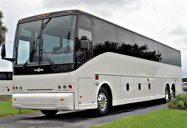 Virginia Beach 56 Passenger Charter Bus